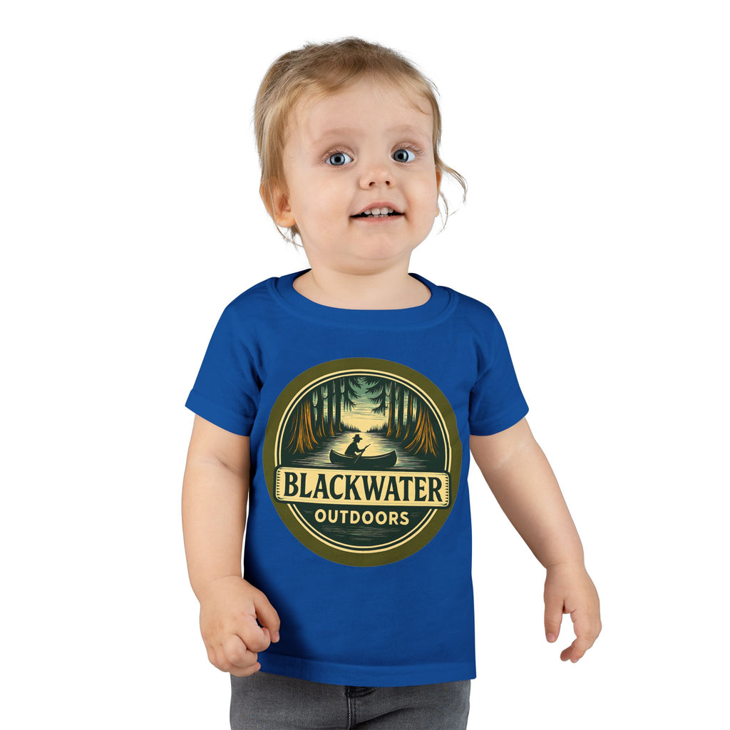 Rustic Outdoor Adventure Toddler T-Shirt, Wilderness Shirt, Camping Tee, Nature Lover Gift, Kids Outdoor Apparel