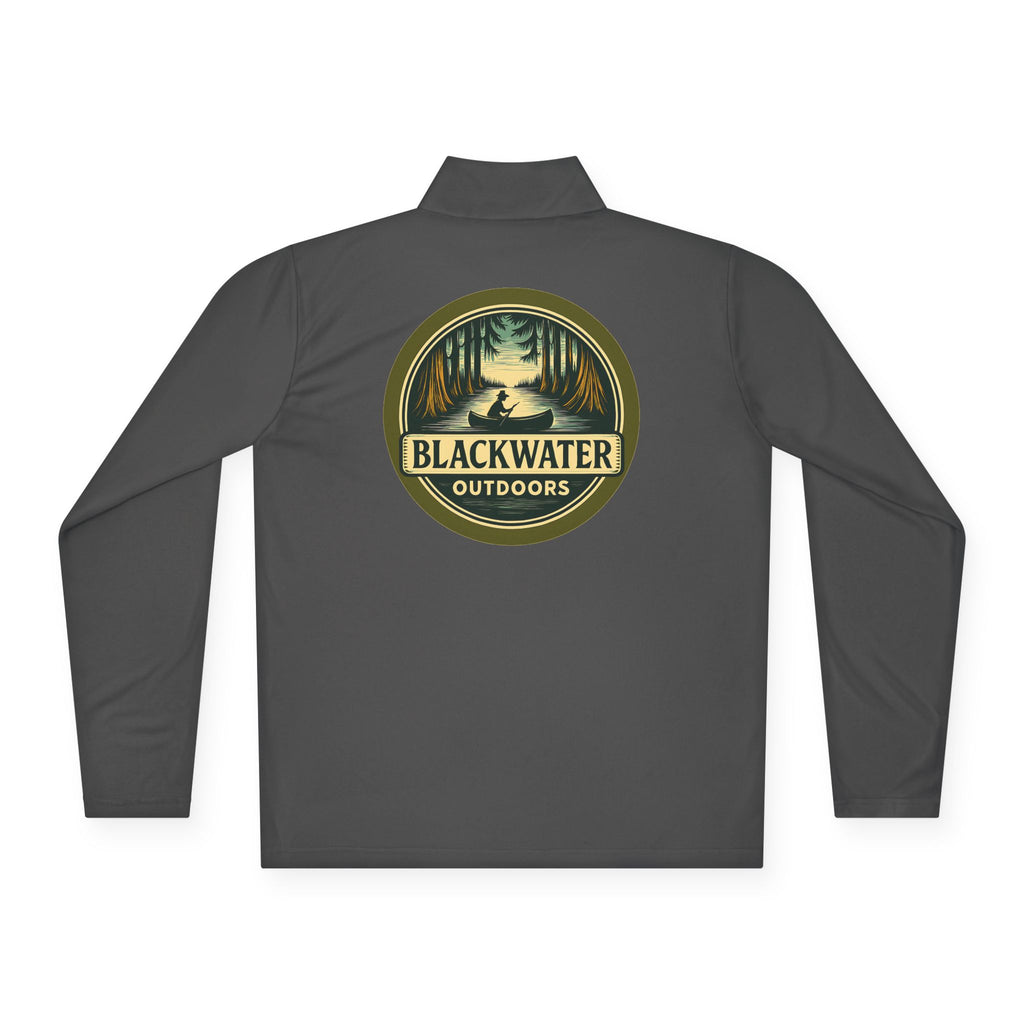 Outdoor Adventure Quarter-Zip Pullover, Cozy Layer for Camping, Hiking Apparel, Gift for Nature Lovers, Outdoor Lifestyle Clothing