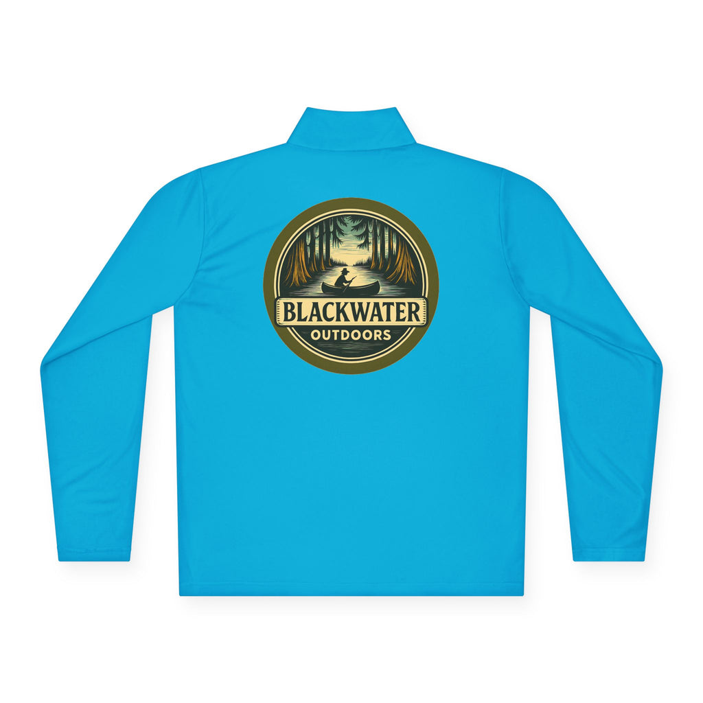 Outdoor Adventure Quarter-Zip Pullover, Cozy Layer for Camping, Hiking Apparel, Gift for Nature Lovers, Outdoor Lifestyle Clothing