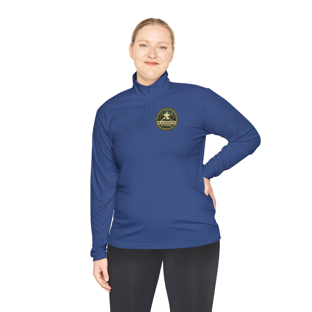 Outdoor Adventure Quarter-Zip Pullover, Cozy Layer for Camping, Hiking Apparel, Gift for Nature Lovers, Outdoor Lifestyle Clothing