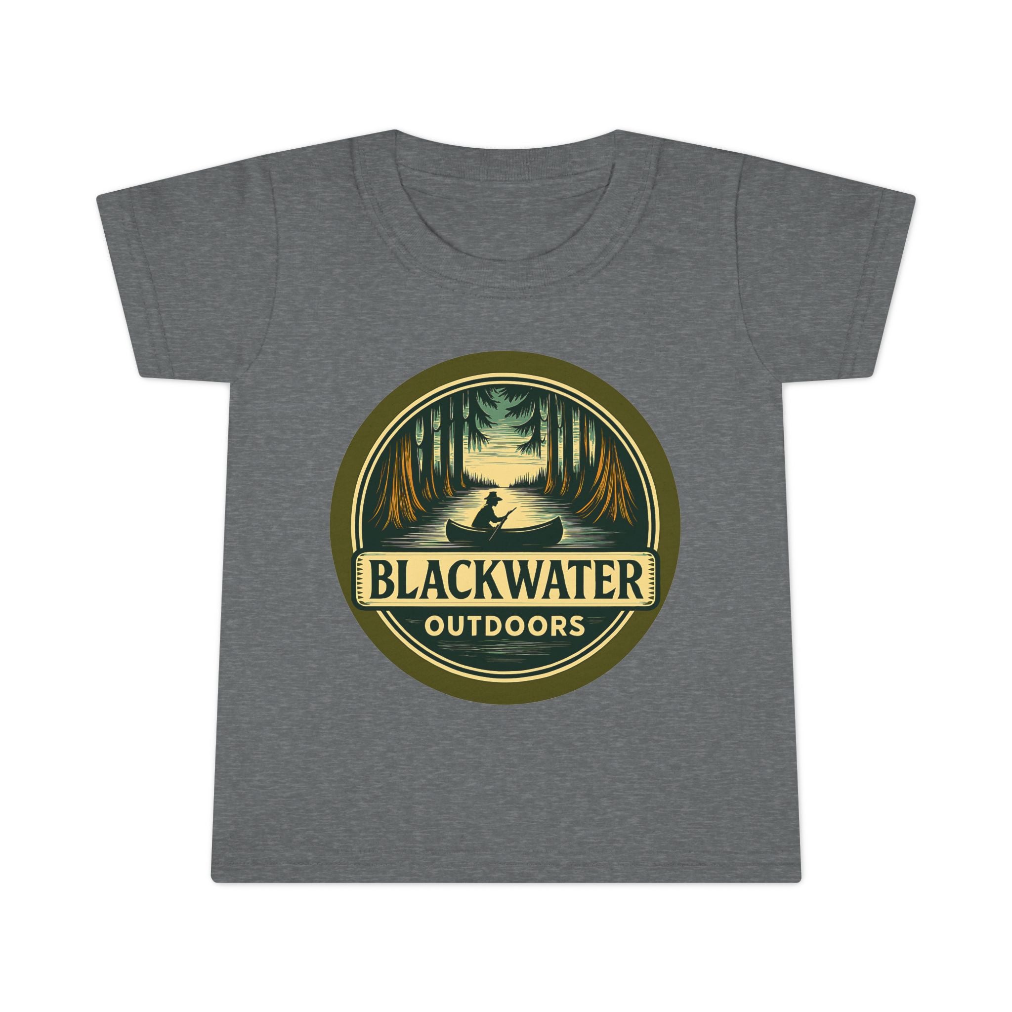 Rustic Outdoor Adventure Toddler T-Shirt, Wilderness Shirt, Camping Tee, Nature Lover Gift, Kids Outdoor Apparel