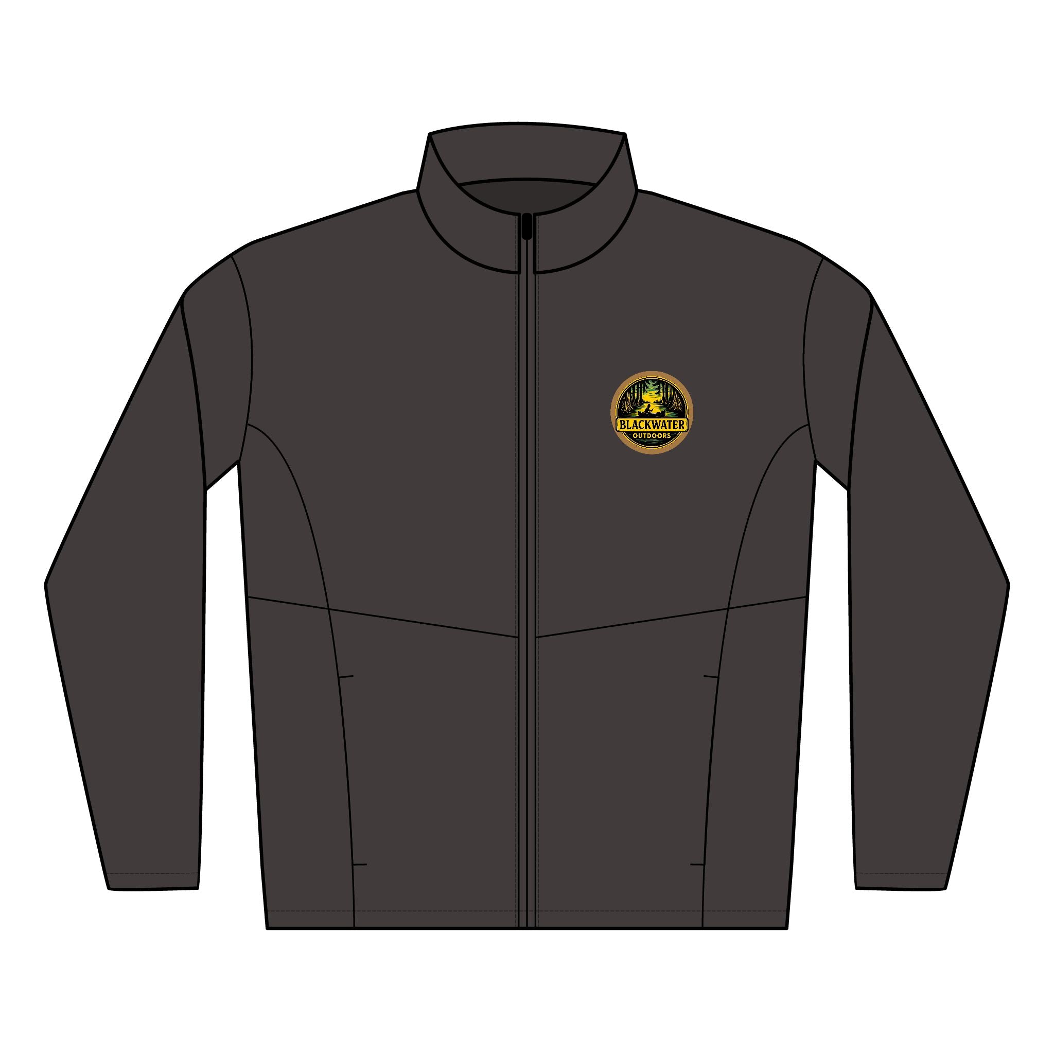 Men's Soft Shell Jacket with Custom Embroidery, Versatile Outdoor Jacket, Stylish Windbreaker, Perfect for Sports, Gifts for Him