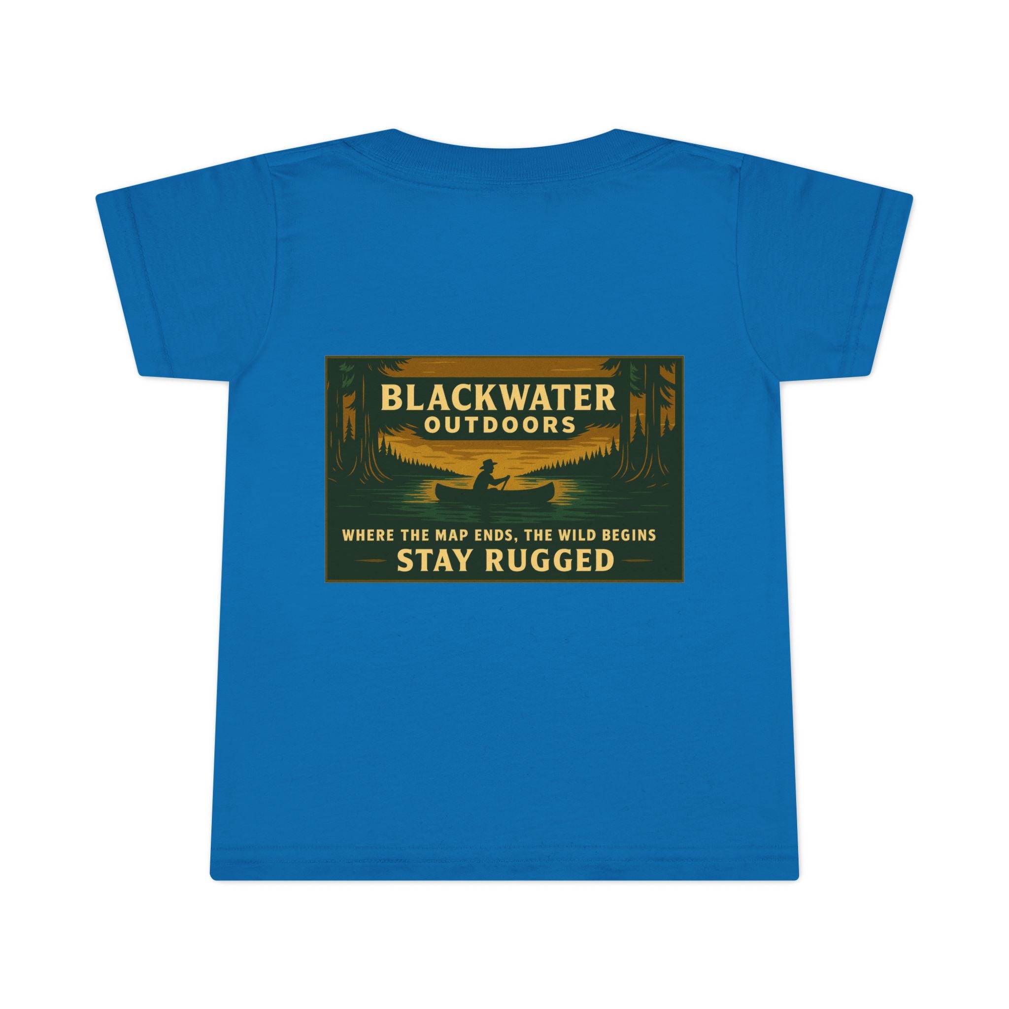 Rustic Outdoor Adventure Toddler T-Shirt, Wilderness Shirt, Camping Tee, Nature Lover Gift, Kids Outdoor Apparel