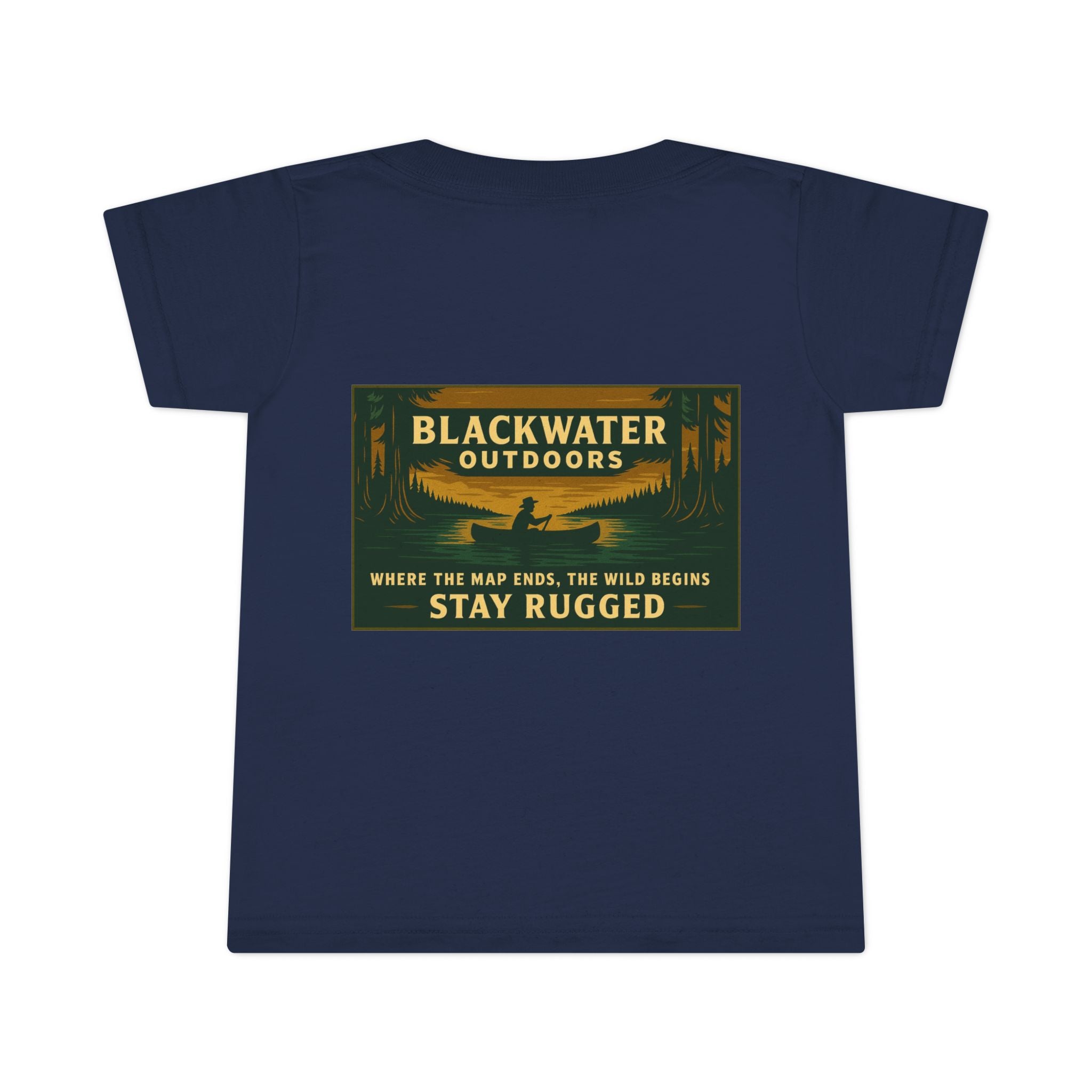 Rustic Outdoor Adventure Toddler T-Shirt, Wilderness Shirt, Camping Tee, Nature Lover Gift, Kids Outdoor Apparel