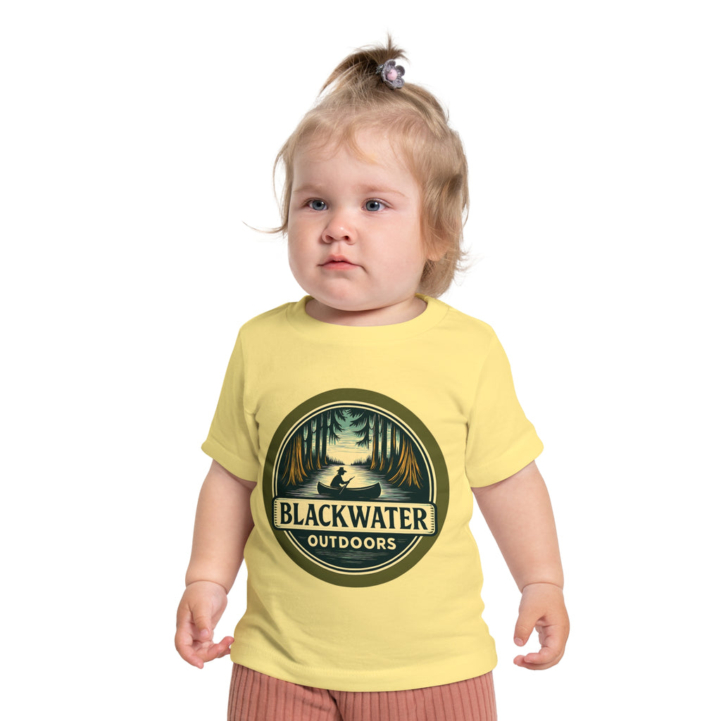 Rustic Adventure Baby T-Shirt, Nature Kids Tee, Stay Rugged Baby Shirt, Outdoor Theme Gift, Camping Toddler Clothing