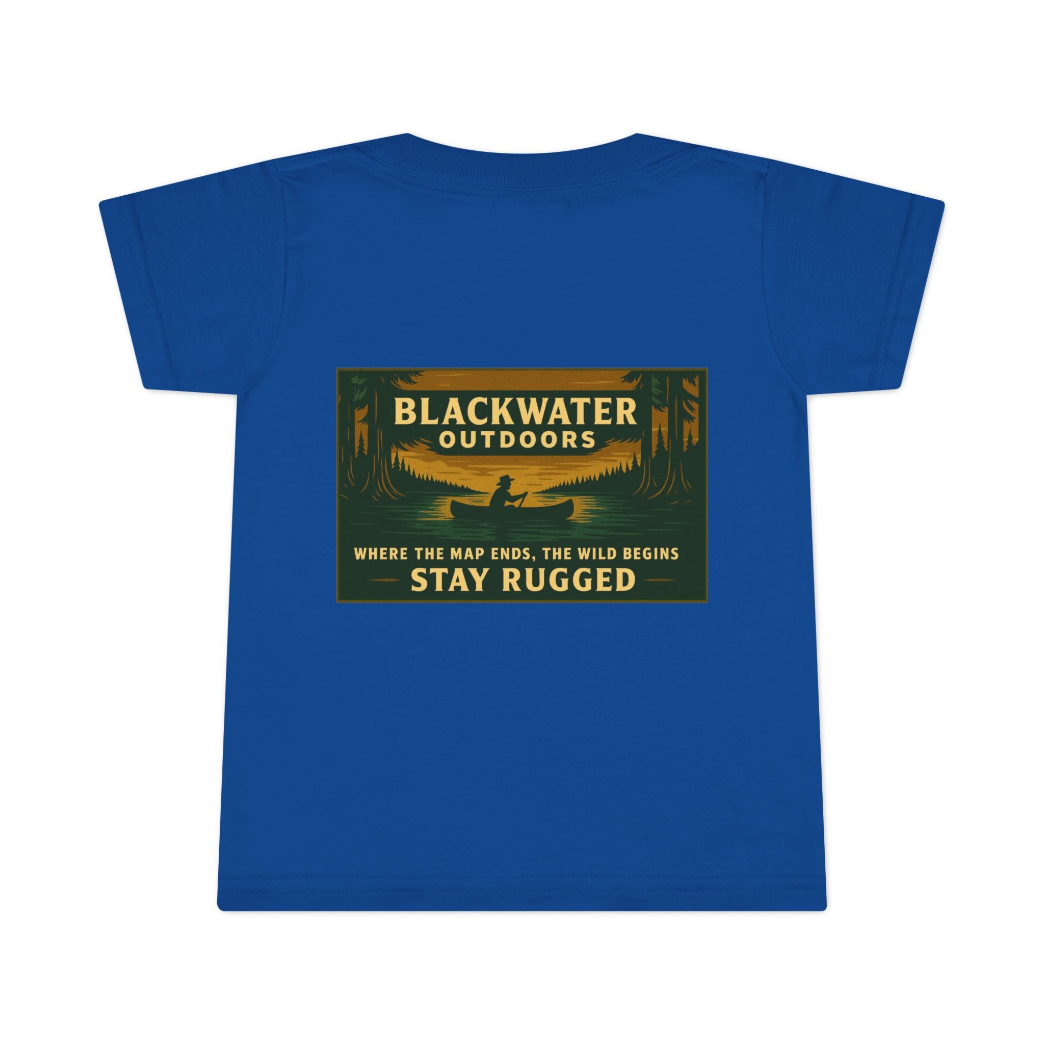 Rustic Outdoor Adventure Toddler T-Shirt, Wilderness Shirt, Camping Tee, Nature Lover Gift, Kids Outdoor Apparel