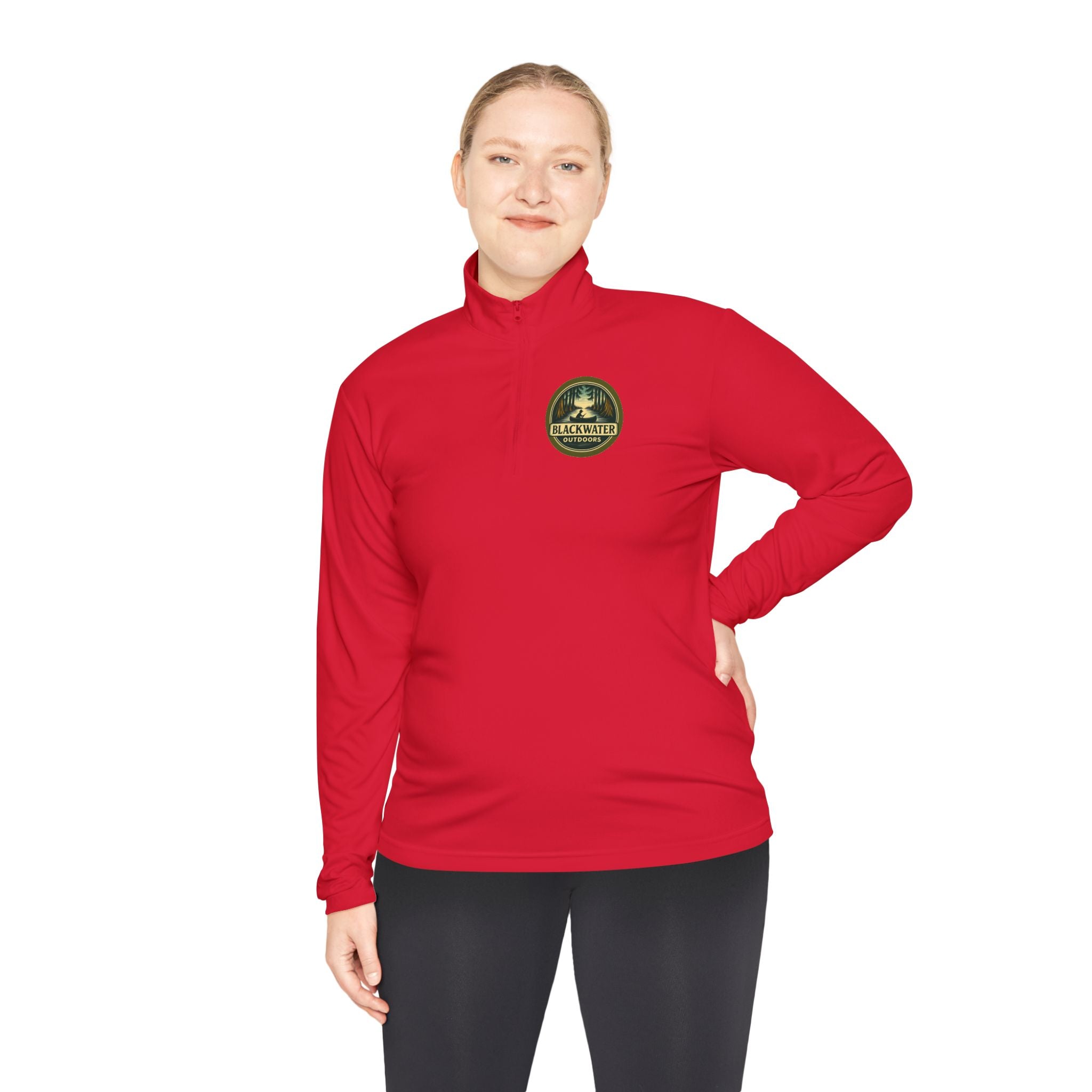 Outdoor Adventure Quarter-Zip Pullover, Cozy Layer for Camping, Hiking Apparel, Gift for Nature Lovers, Outdoor Lifestyle Clothing