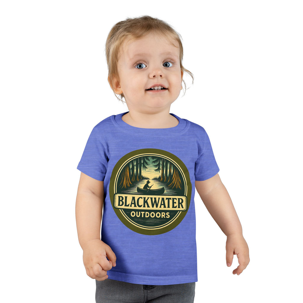 Rustic Outdoor Adventure Toddler T-Shirt, Wilderness Shirt, Camping Tee, Nature Lover Gift, Kids Outdoor Apparel