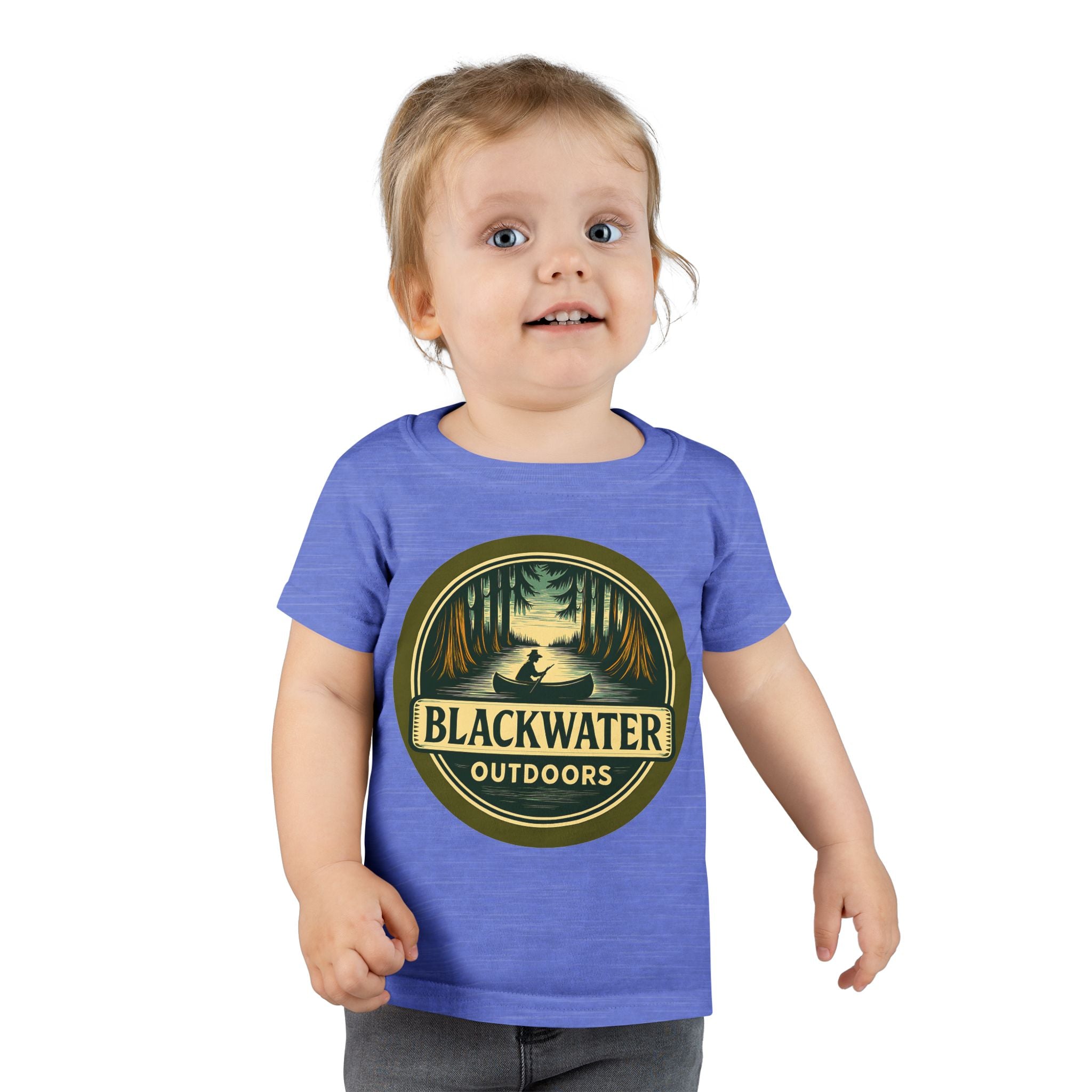 Rustic Outdoor Adventure Toddler T-Shirt, Wilderness Shirt, Camping Tee, Nature Lover Gift, Kids Outdoor Apparel