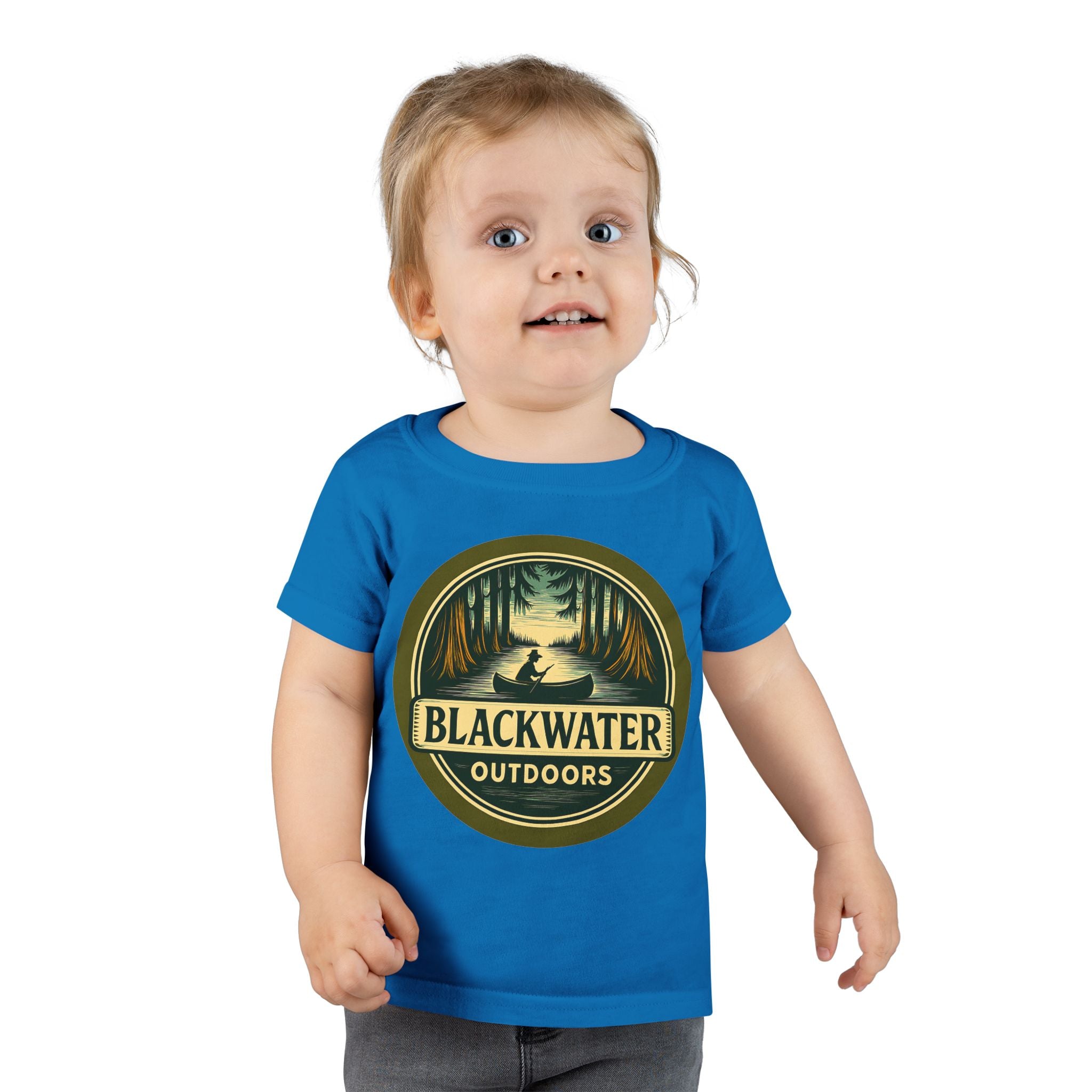 Rustic Outdoor Adventure Toddler T-Shirt, Wilderness Shirt, Camping Tee, Nature Lover Gift, Kids Outdoor Apparel
