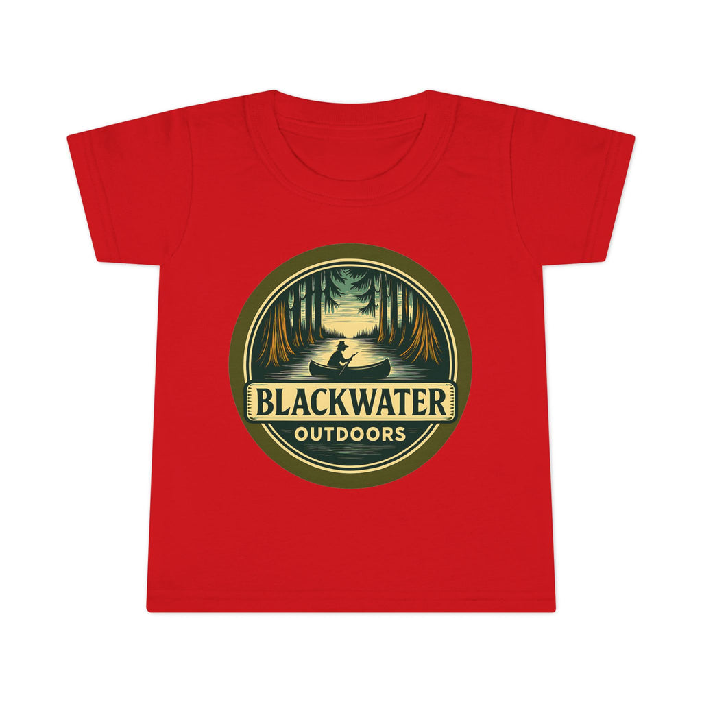 Rustic Outdoor Adventure Toddler T-Shirt, Wilderness Shirt, Camping Tee, Nature Lover Gift, Kids Outdoor Apparel