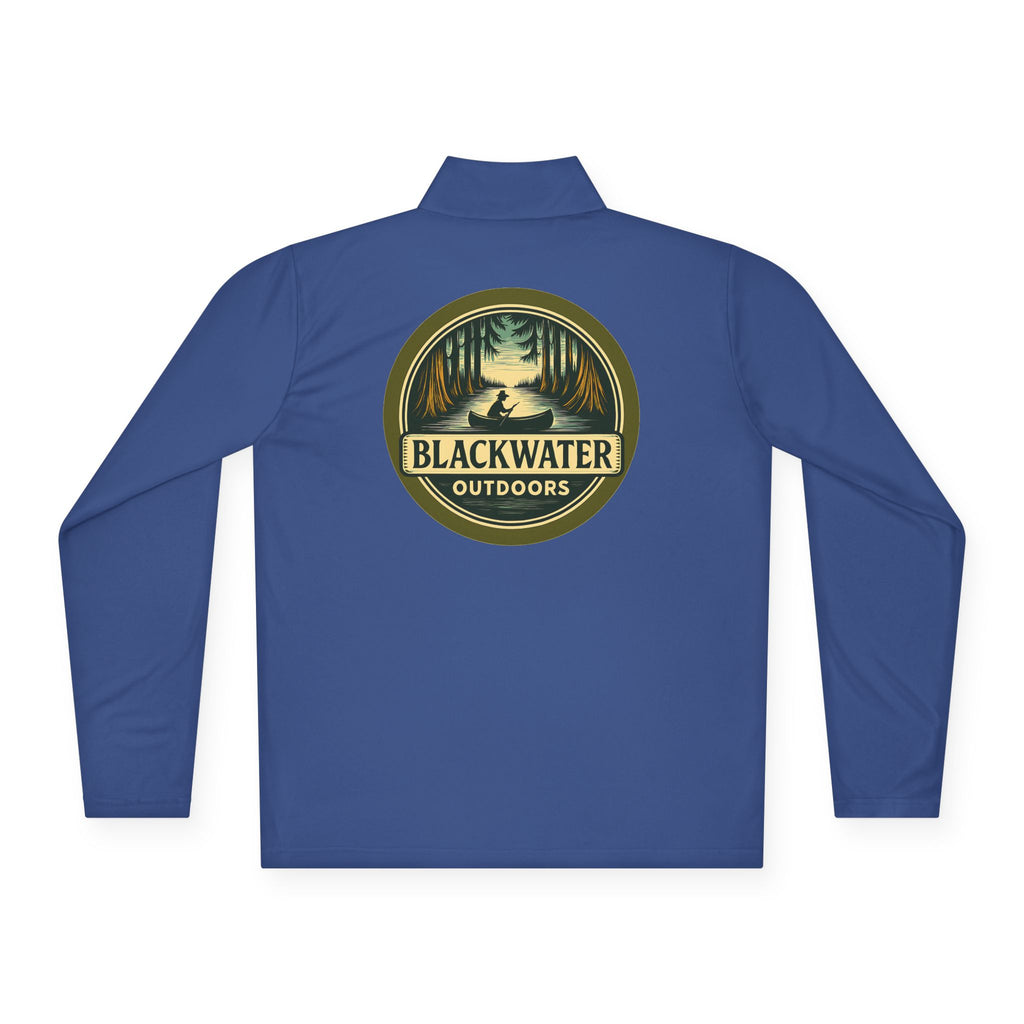 Outdoor Adventure Quarter-Zip Pullover, Cozy Layer for Camping, Hiking Apparel, Gift for Nature Lovers, Outdoor Lifestyle Clothing