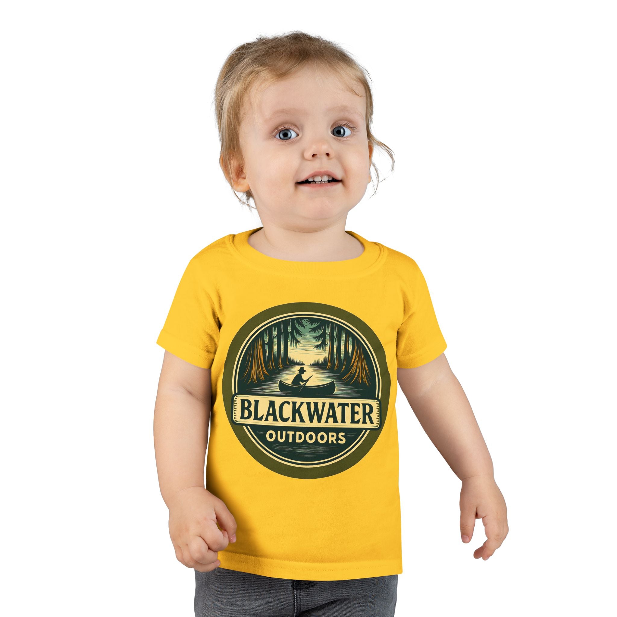 Rustic Outdoor Adventure Toddler T-Shirt, Wilderness Shirt, Camping Tee, Nature Lover Gift, Kids Outdoor Apparel