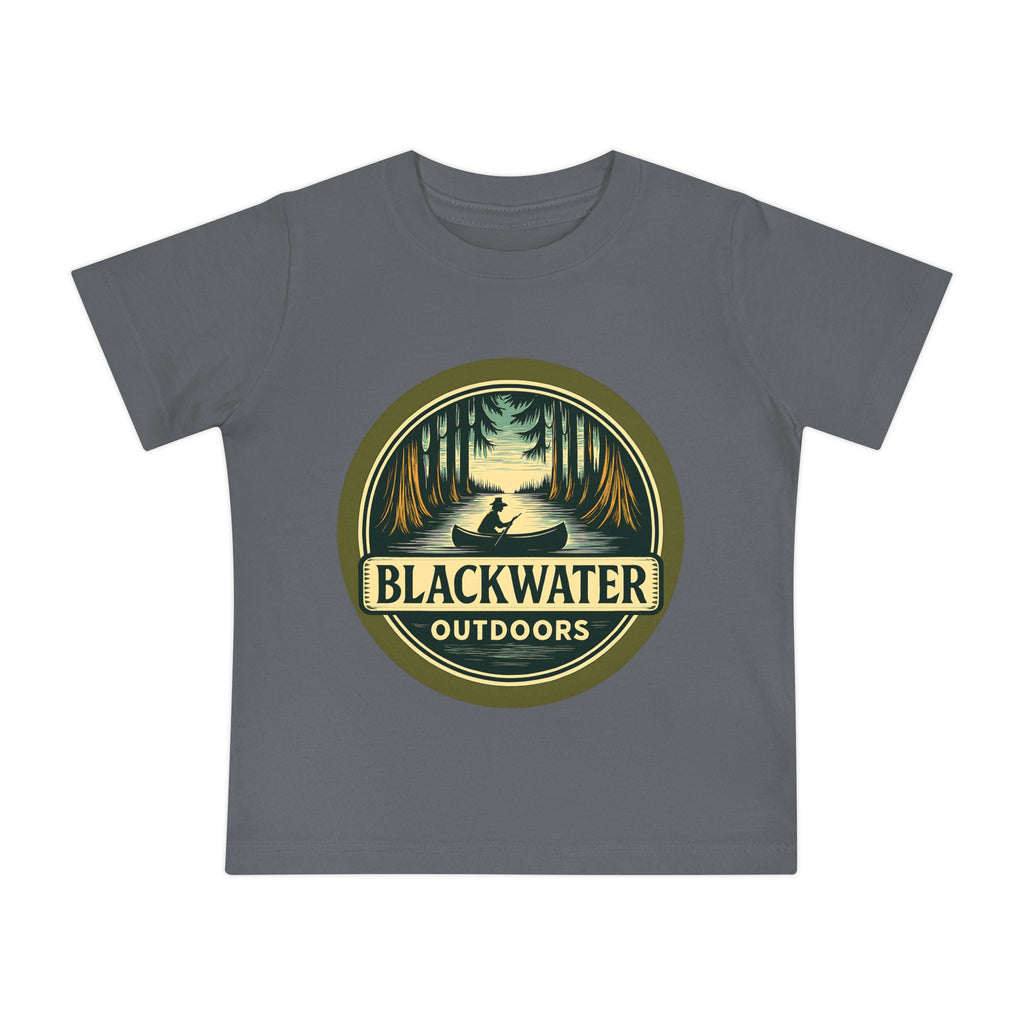 Rustic Adventure Baby T-Shirt, Nature Kids Tee, Stay Rugged Baby Shirt, Outdoor Theme Gift, Camping Toddler Clothing