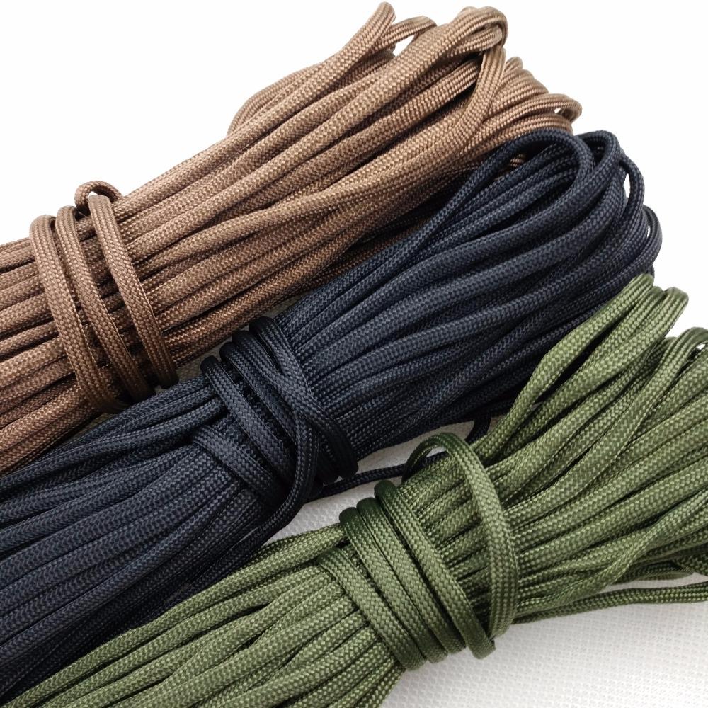 31m Paracord 550 Safe Parachute Cord Lanyard Rope Mil Spec Type III 7Strand 100FT Climbing Camping Survival Equipment