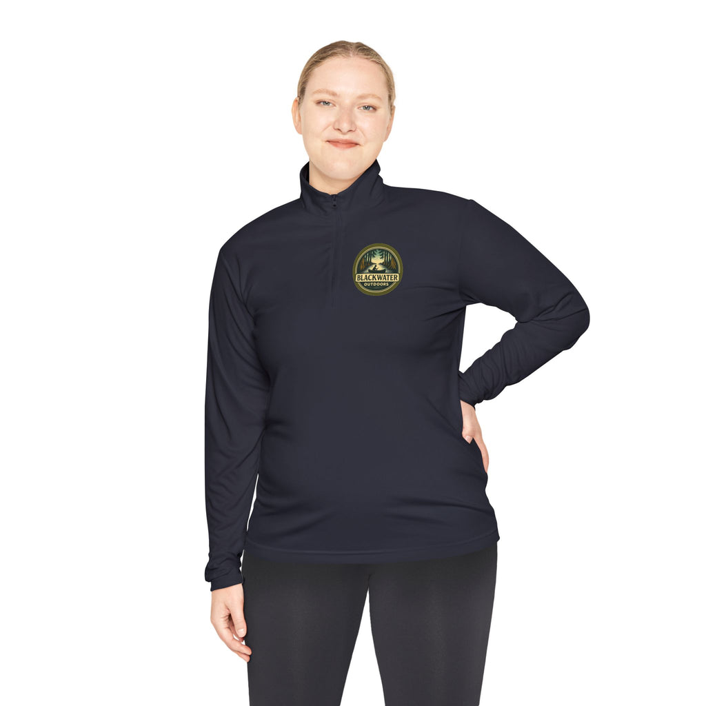 Outdoor Adventure Quarter-Zip Pullover, Cozy Layer for Camping, Hiking Apparel, Gift for Nature Lovers, Outdoor Lifestyle Clothing