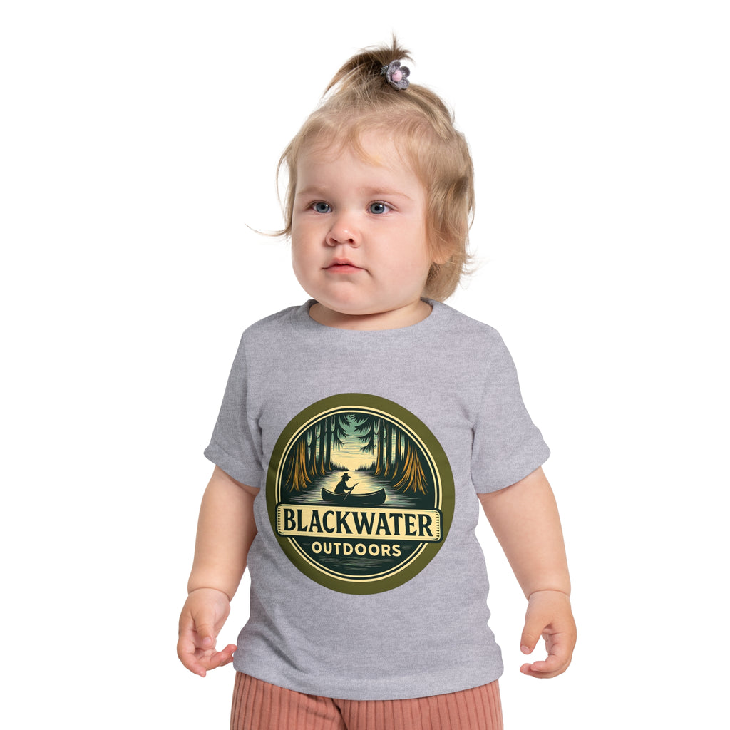 Rustic Adventure Baby T-Shirt, Nature Kids Tee, Stay Rugged Baby Shirt, Outdoor Theme Gift, Camping Toddler Clothing