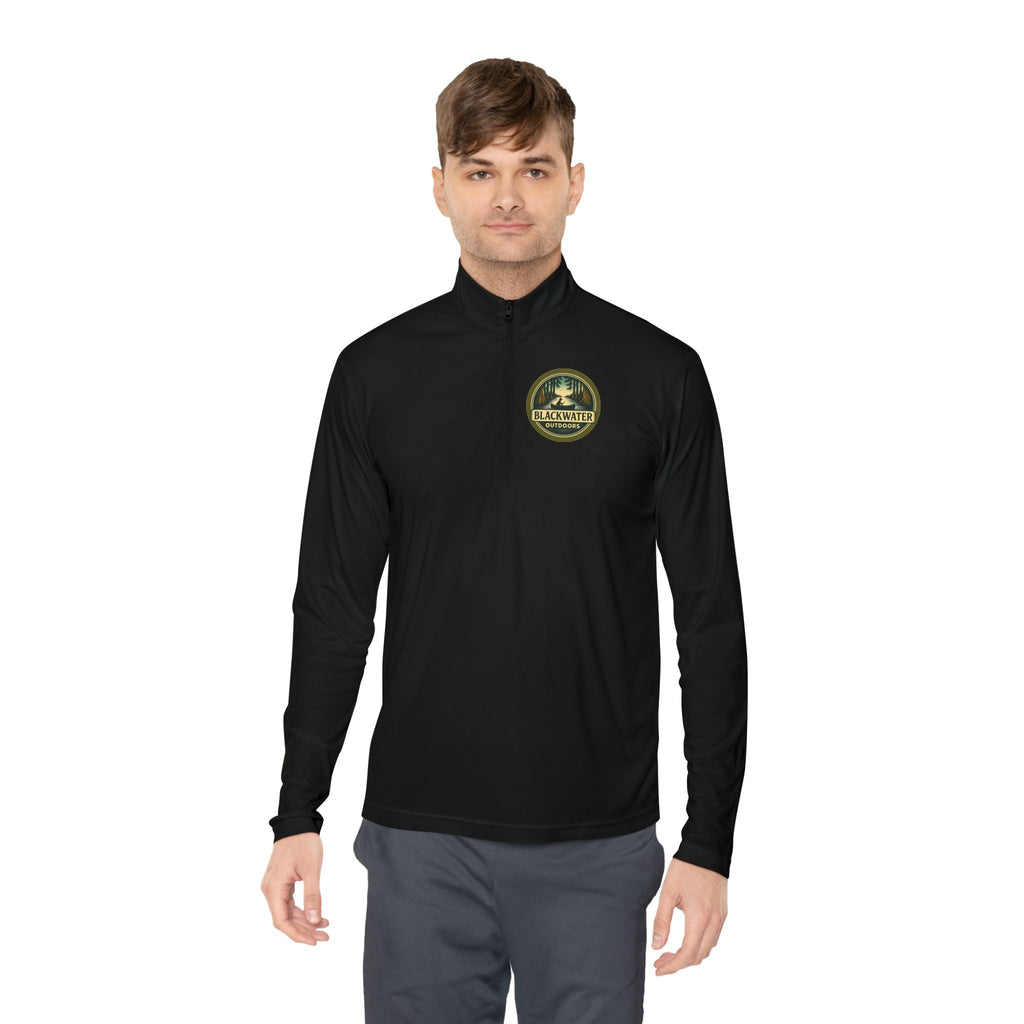 Outdoor Adventure Quarter-Zip Pullover, Cozy Layer for Camping, Hiking Apparel, Gift for Nature Lovers, Outdoor Lifestyle Clothing