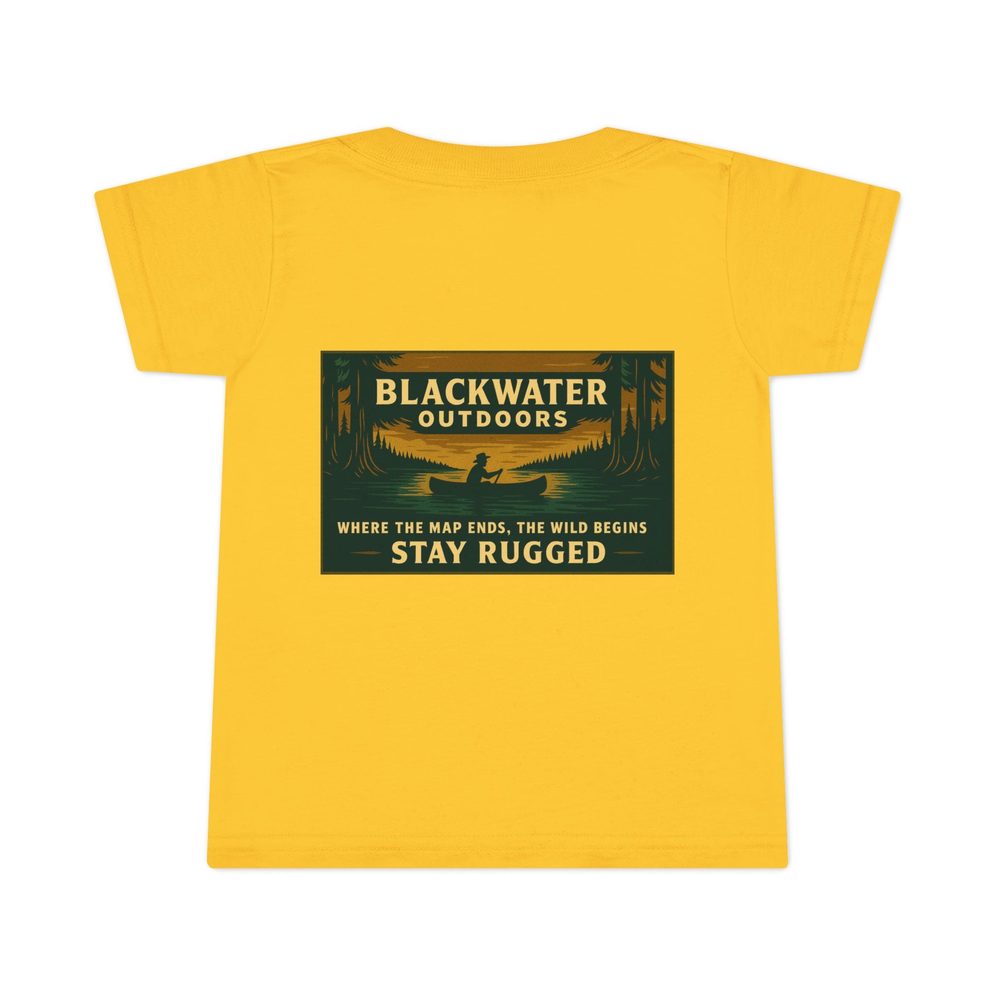 Rustic Outdoor Adventure Toddler T-Shirt, Wilderness Shirt, Camping Tee, Nature Lover Gift, Kids Outdoor Apparel