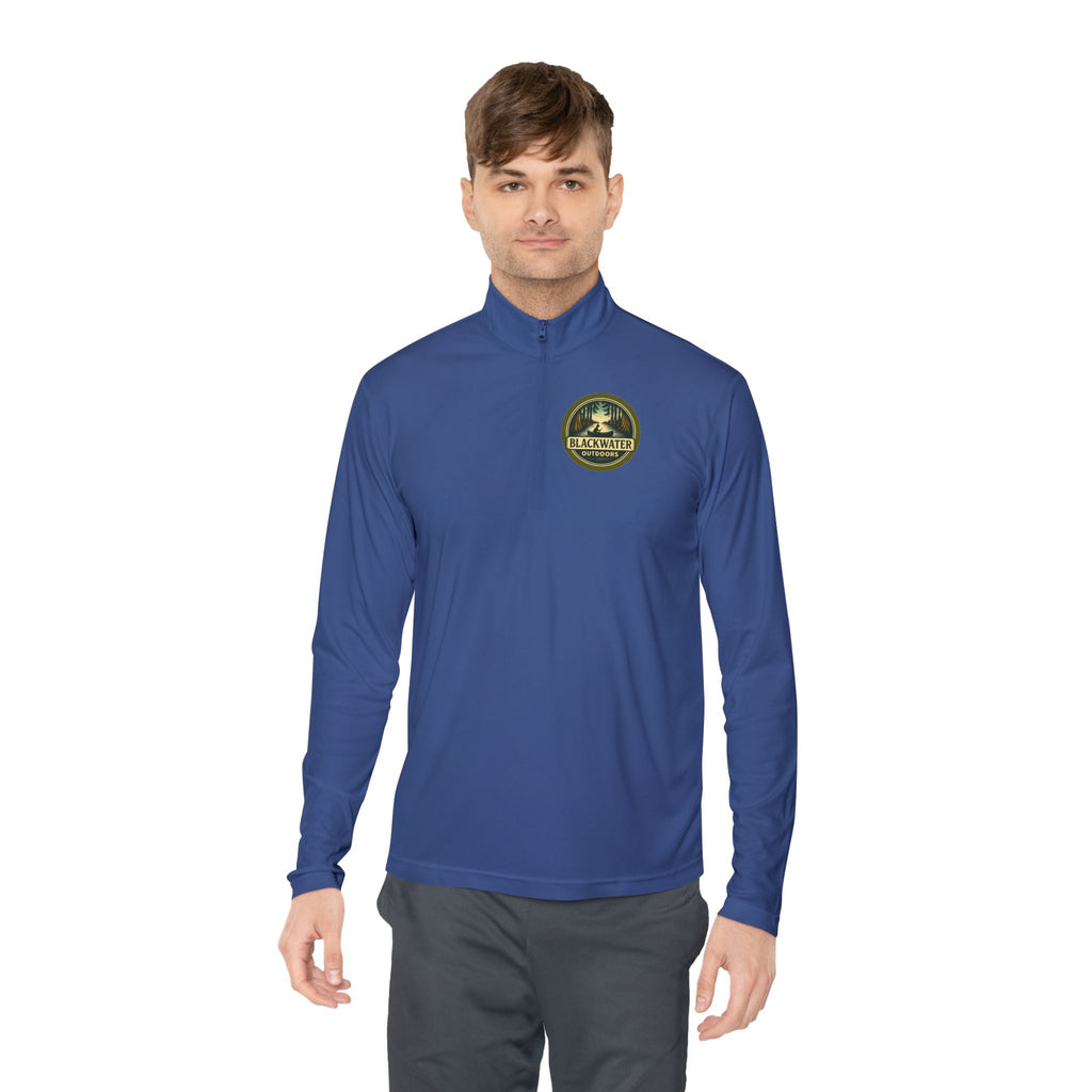 Outdoor Adventure Quarter-Zip Pullover, Cozy Layer for Camping, Hiking Apparel, Gift for Nature Lovers, Outdoor Lifestyle Clothing