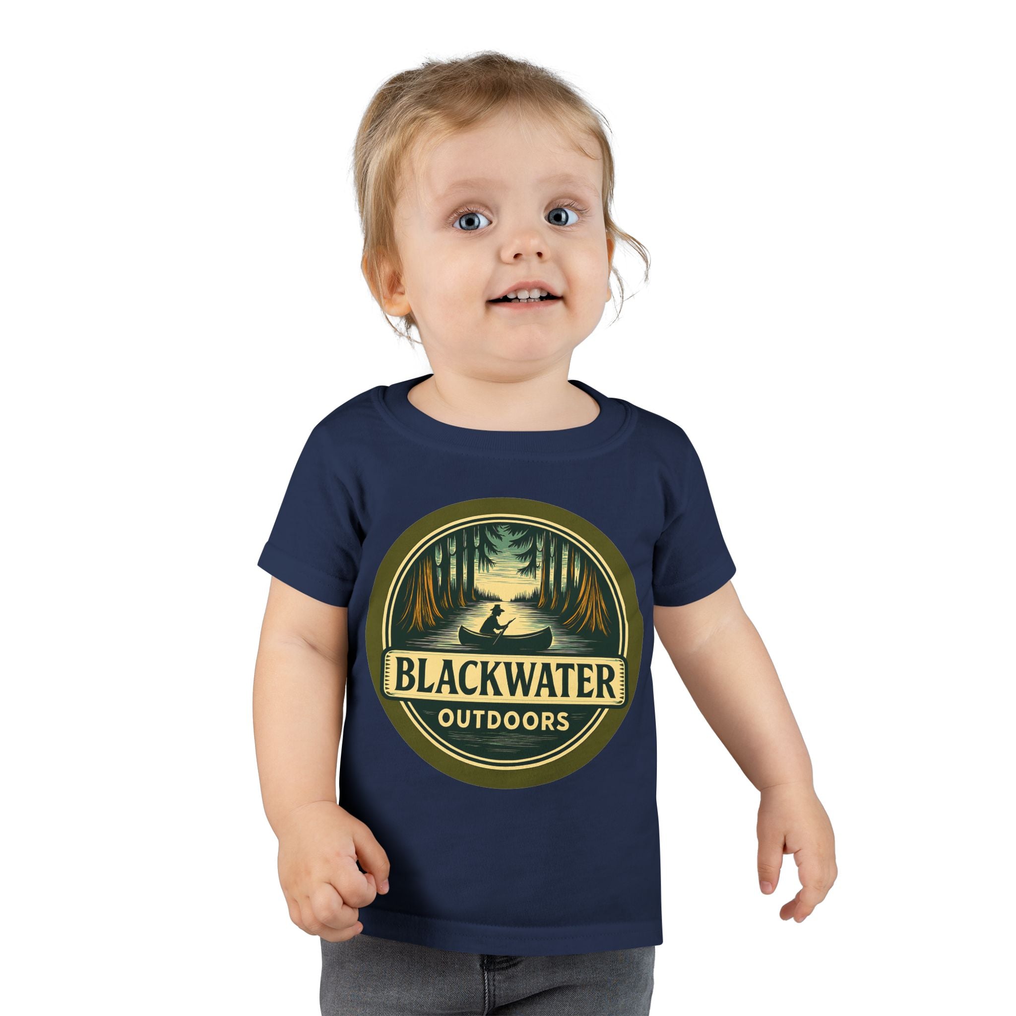 Rustic Outdoor Adventure Toddler T-Shirt, Wilderness Shirt, Camping Tee, Nature Lover Gift, Kids Outdoor Apparel
