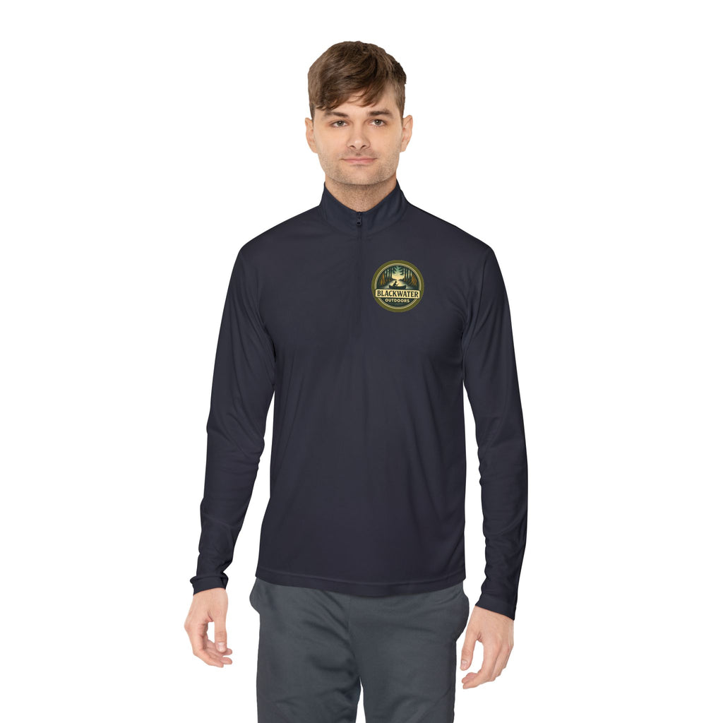 Outdoor Adventure Quarter-Zip Pullover, Cozy Layer for Camping, Hiking Apparel, Gift for Nature Lovers, Outdoor Lifestyle Clothing