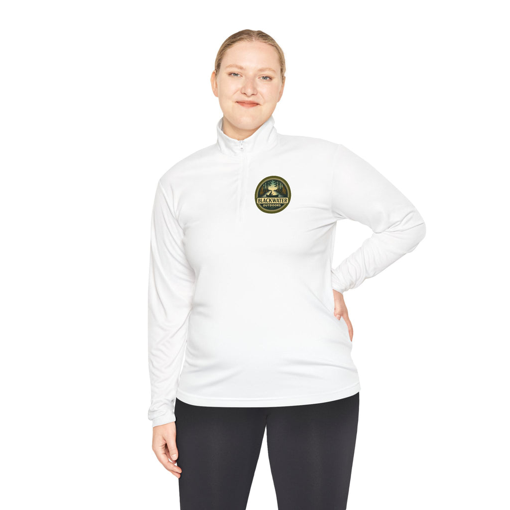 Outdoor Adventure Quarter-Zip Pullover, Cozy Layer for Camping, Hiking Apparel, Gift for Nature Lovers, Outdoor Lifestyle Clothing