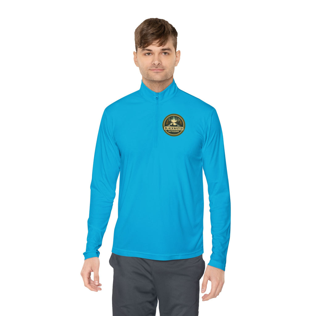 Outdoor Adventure Quarter-Zip Pullover, Cozy Layer for Camping, Hiking Apparel, Gift for Nature Lovers, Outdoor Lifestyle Clothing